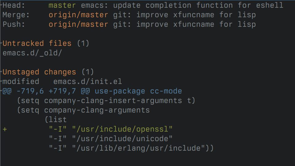 Emacs Lisp diff